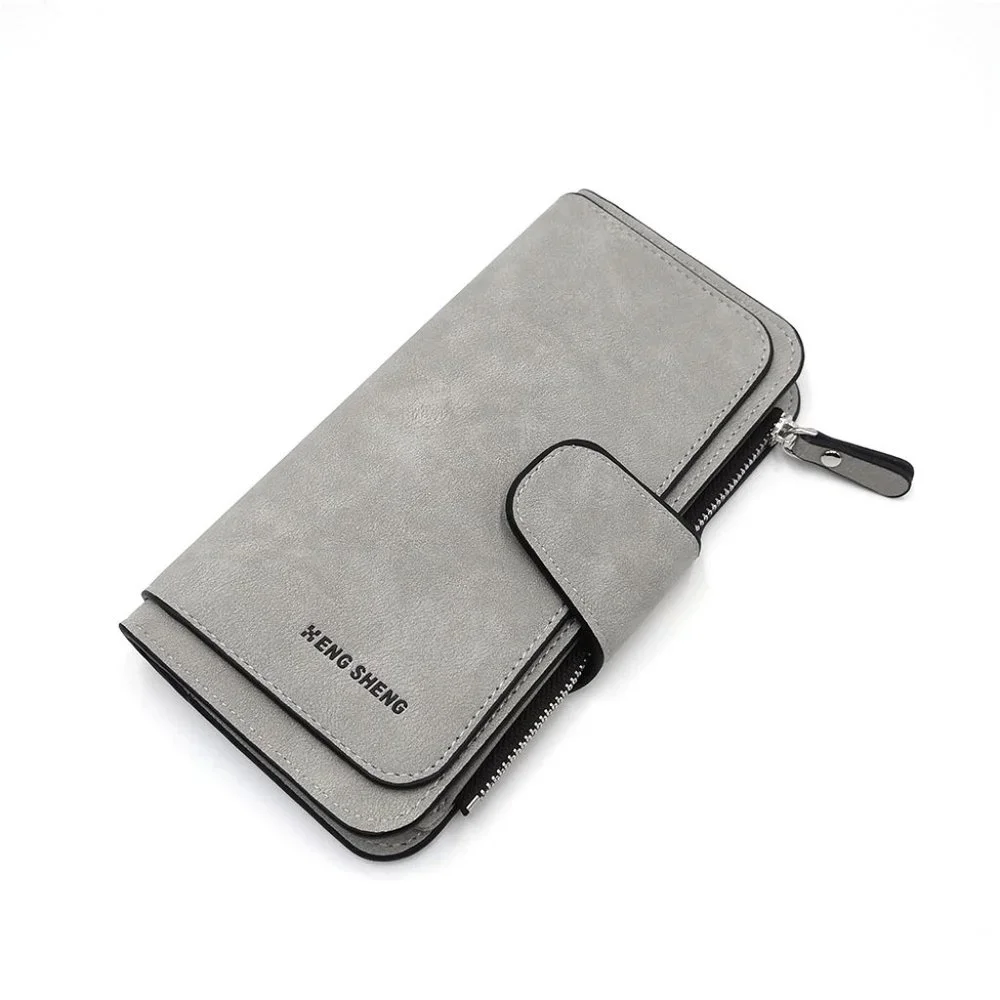 ✨✨BRAND NEW 4 Layers Long Large Trifold Womens Card Holder Wallet Abrazine Finis - Picture 3 of 7